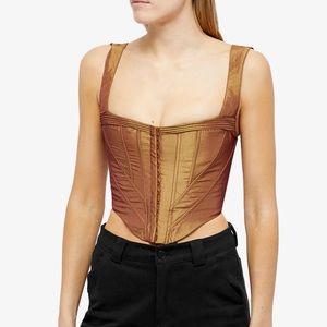 Danielle Guizio Taffeta Corset